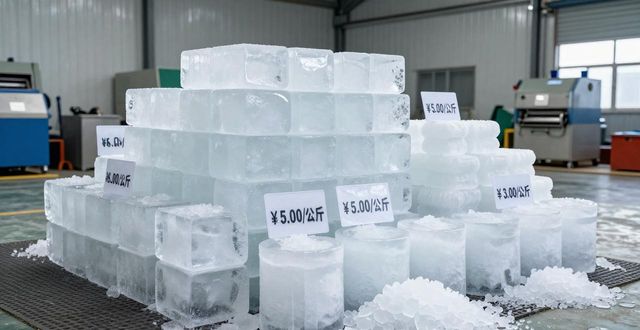 商丘食用冰块多少钱 良臣制冰厂最新报价